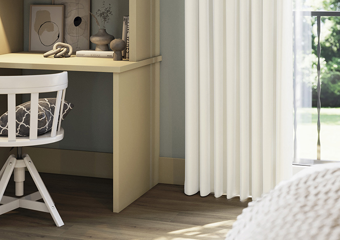 Odessa Velvet, Ivory - Made to Measure Curtains - Image 5